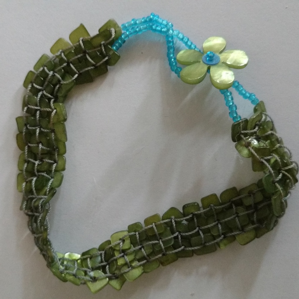 Beaded Bracelet, Handmade - New, never worn!